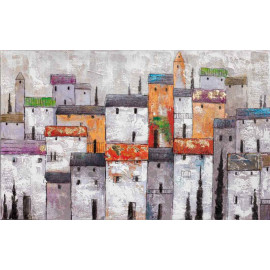Cortona Quadro olio su tela