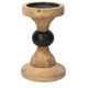 Candeliere Piccolo 15 Cm X H 24 Cm Legno Marrone
