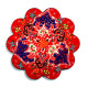 Sottopentola in ceramica rosso