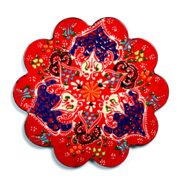 Sottopentola in ceramica rosso
