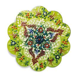 Sottopentola in ceramica Verde